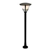 Radiant Triad Pole Light Black Base Mount 1xE27
