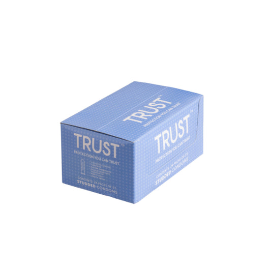 TRUST Studded Condoms box of 72