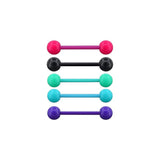 Tongue Piercing Set 17 mm - 5 Piece