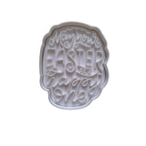 Hubbe Cookie Cutter - May Your Easter Be a Happy One
