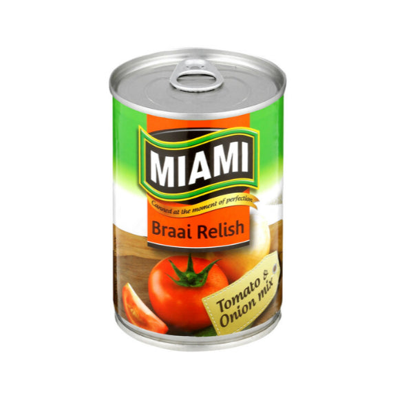 Miami Braai Relish Tomato & Onion Mix -410g