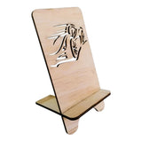 Wooden Laser Cut Mobile Phone Holder