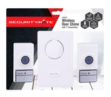 Securitymate Wireless Door Chime 120M With 2 x Transmitters