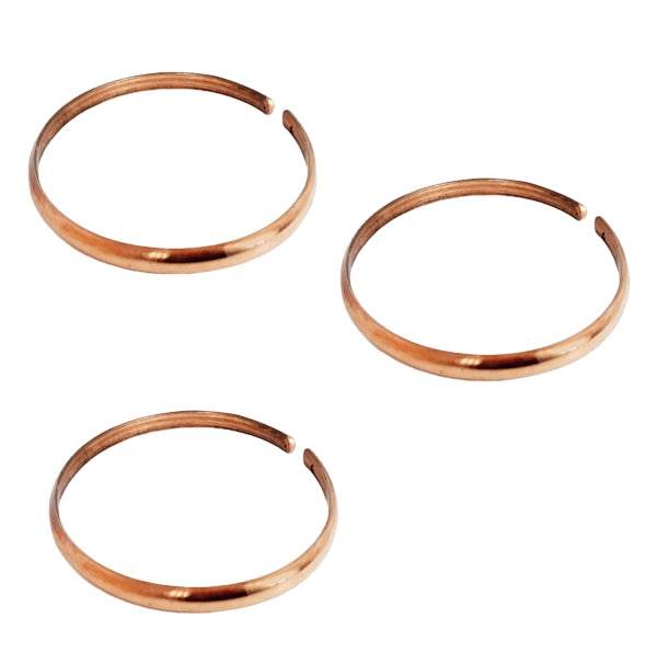 Rockhealth Thin Copper Bracelet Single