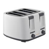 Levarto 4 Slice Toaster 1500W - White