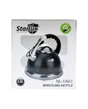 Starlux Whistling Tea Pot - Black