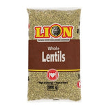 Buyable Lion Whole Lentils 500g