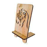 Wooden Laser Cut Mobile Phone Holder