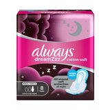 Always Maxi Soft Long Thick Night Pads 8's Black