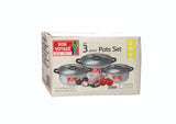 Bon Voyage Pots (3 Piece)