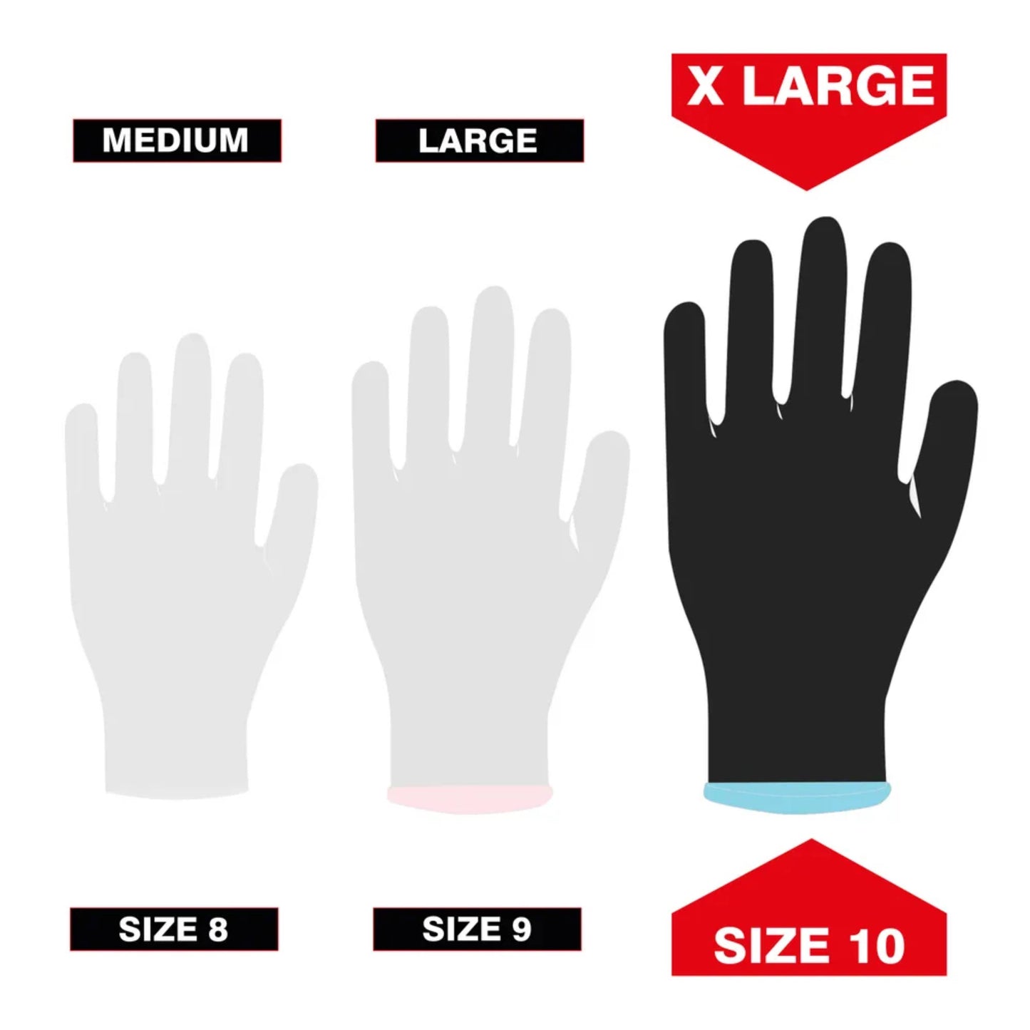 DEKTON Size 10/XL Worker Latex Coated Working Gloves