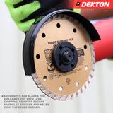 DEKTON 2PC 115mm Diamond Turbo Disc Set