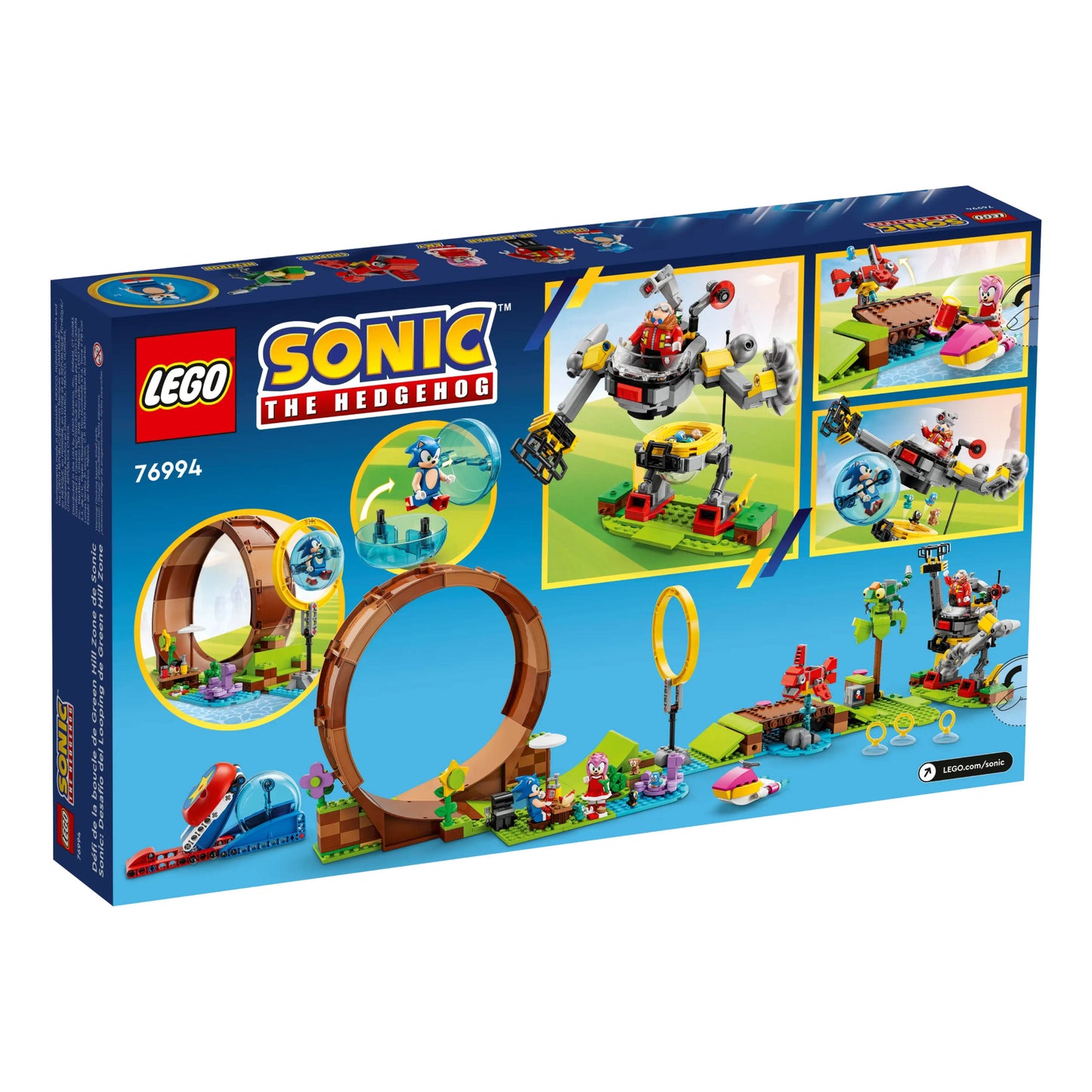 LEGO 76994 Sonic the Hedgehog Sonic's Green Hill Zone Loop Challenge