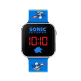 Sonic the Hedgehog LED Digital Watch with Blue Strap