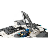 LEGO 75348 Star Wars Mandalorian Fang Fighter vs. TIE Interceptor