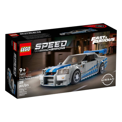 LEGO 76917 Speed Champions 2 Fast 2 Furious Nissan Skyline GT-R (R34)