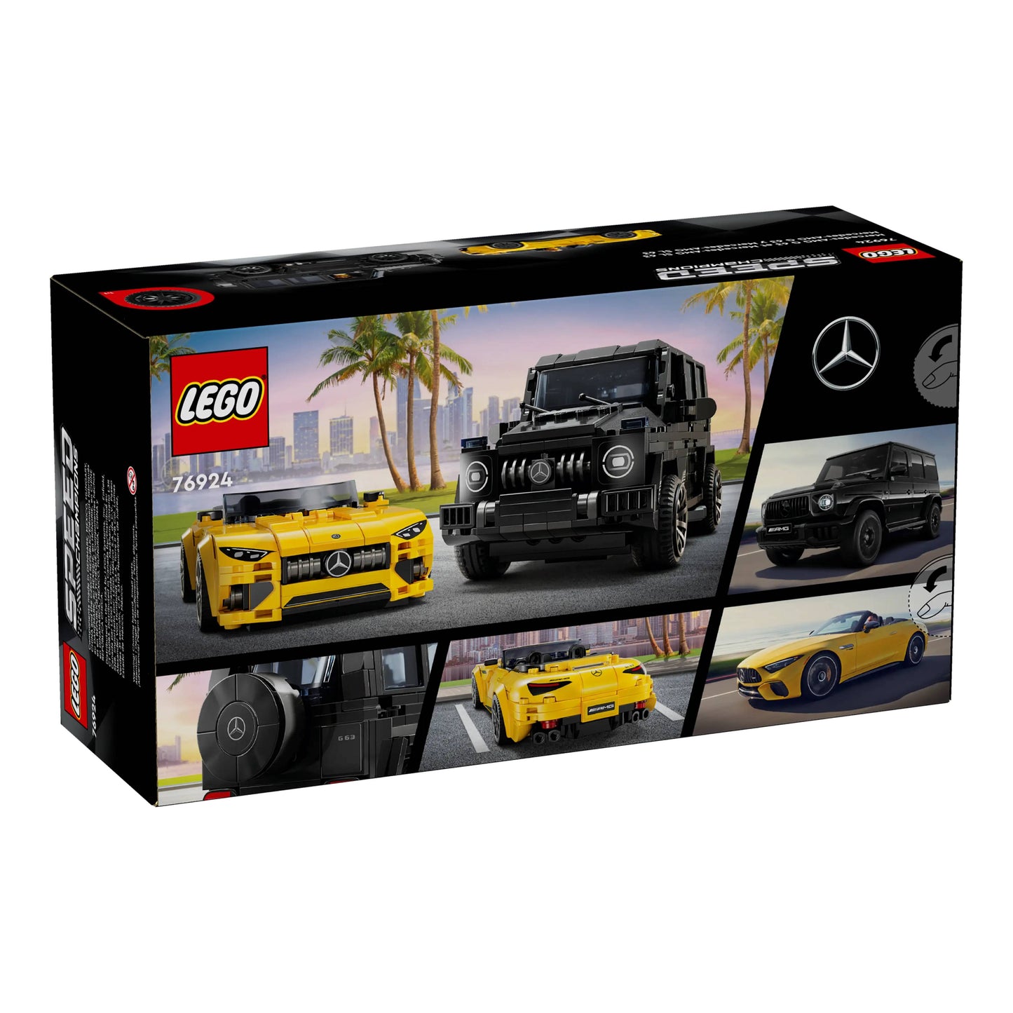 LEGO 76924 Speed Champions Mercedes-AMG G 63 & Mercedes-AMG SL 63