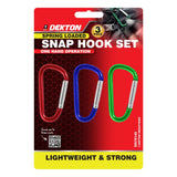 DEKTON 3PC Snap Hook Set
