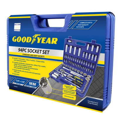 Goodyear 94PC Socket Set