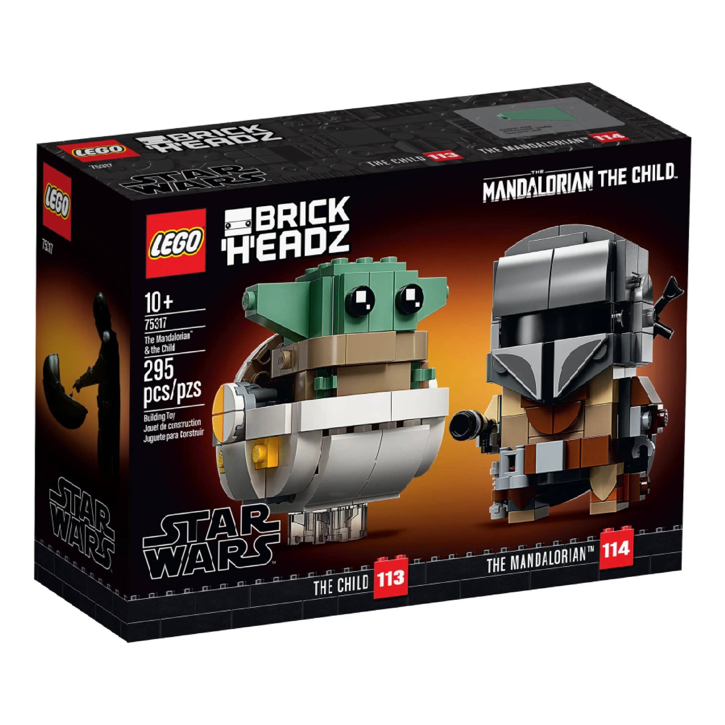 LEGO 75317 BrickHeadz The Mandalorian & The Child