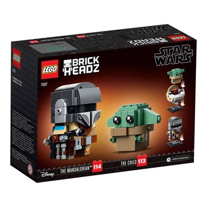 LEGO 75317 BrickHeadz The Mandalorian & The Child