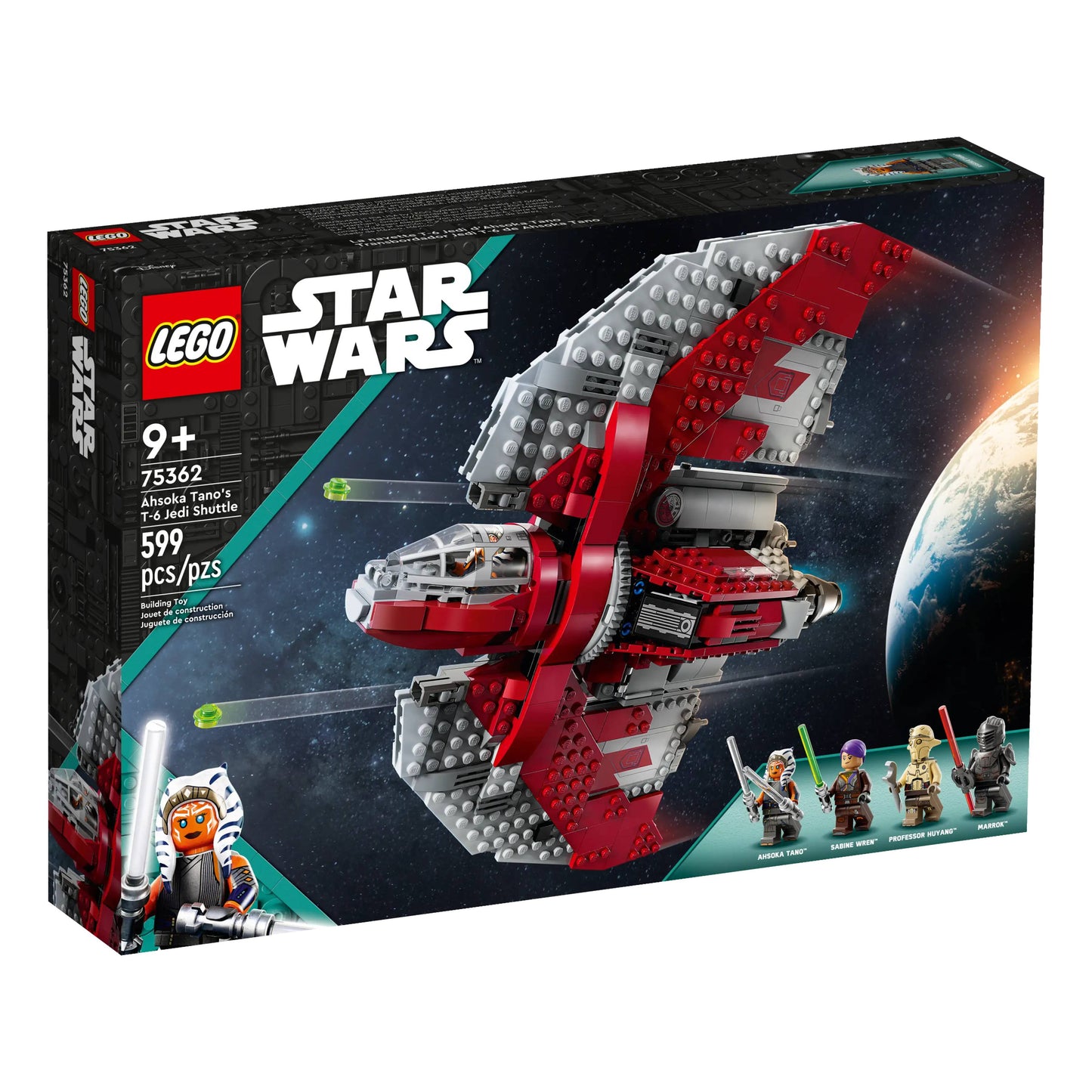 LEGO 75362 Star Wars Ahsoka Tano's T-6 Jedi Shuttle