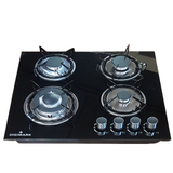 Digimark Glass Top Gas Stove - 4 Burner New 51x59cm