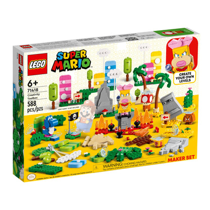 LEGO 71418 Super Mario Creativity Toolbox Maker Set