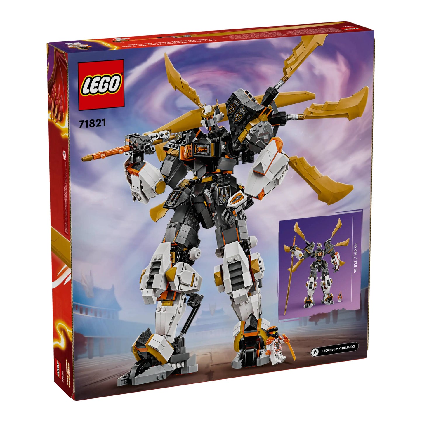 LEGO 71821 NINJAGO Cole's Titan Dragon Mech