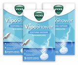 3 Pack Vicks VapoShower 5 Tablets