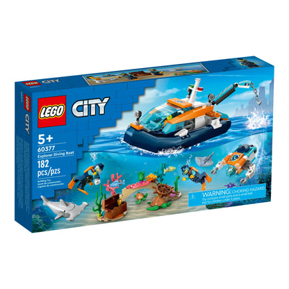 LEGO 60377 City Explorer Diving Boat