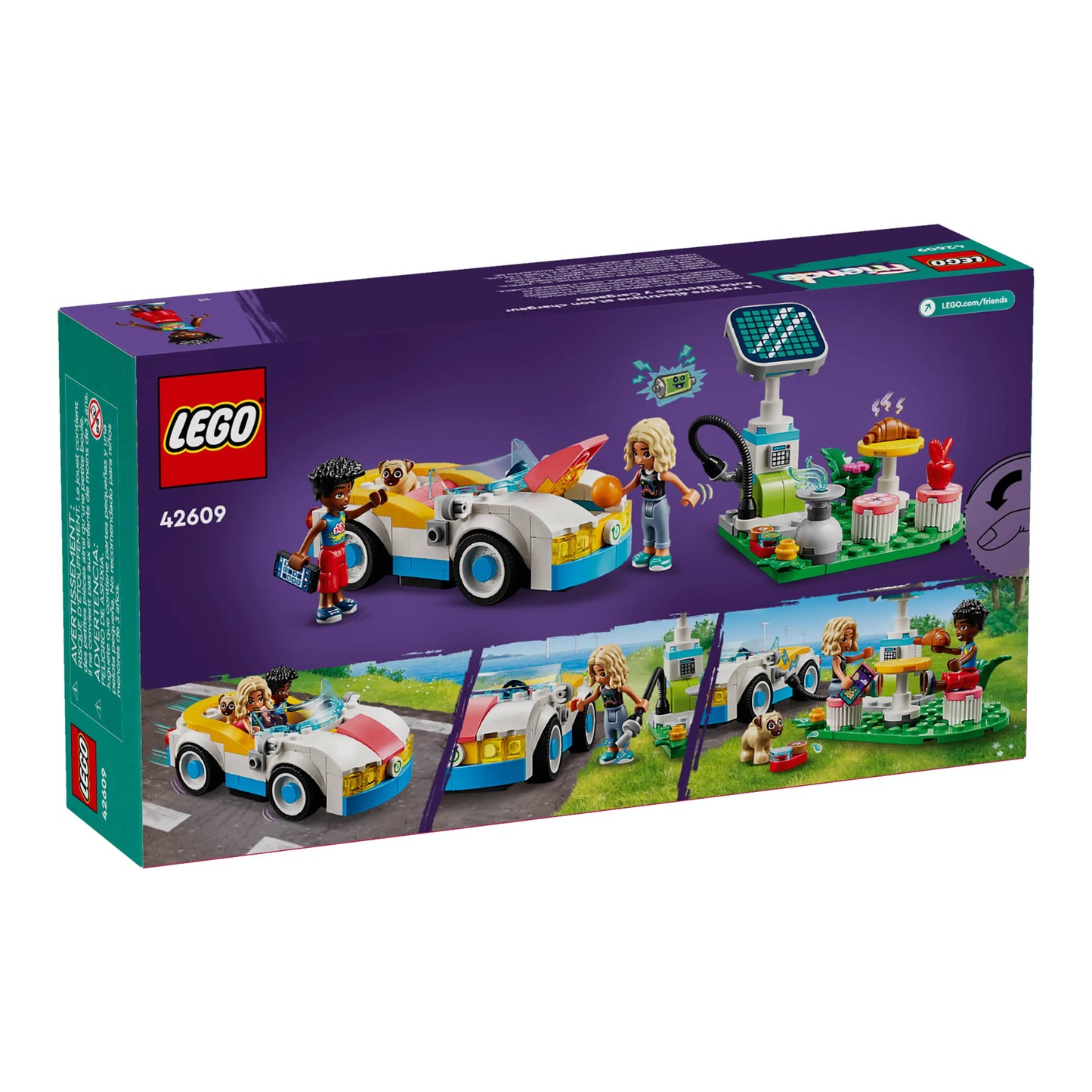 LEGO 42609 Friends Electric Car and Charger