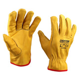 DEKTON Size 9/L Leather Working Gloves
