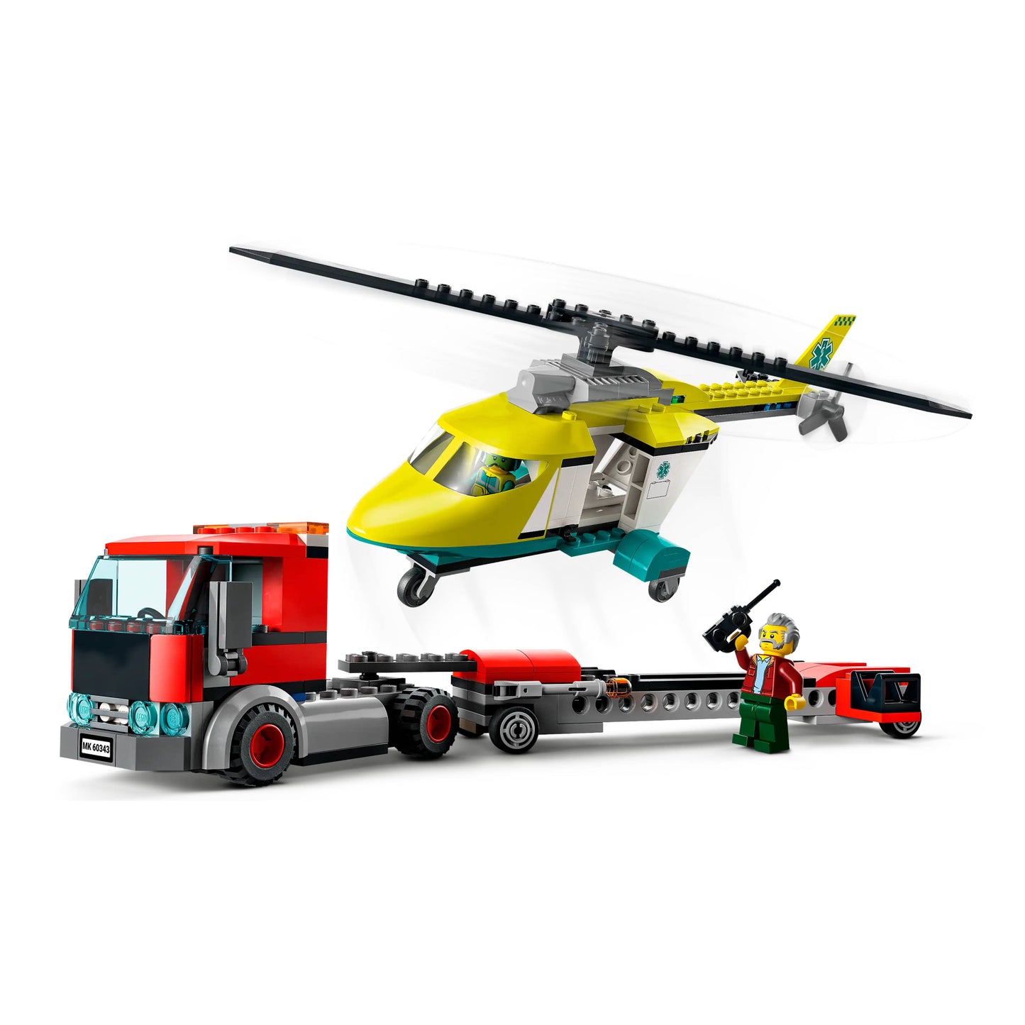 LEGO 60343 City Rescue Helicopter Transport