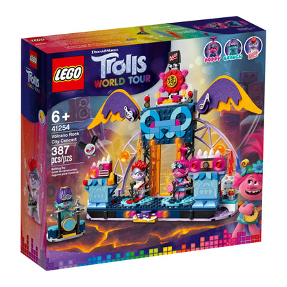 LEGO 41254 Trolls World Tour Volcano Rock City Concert