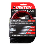 DEKTON 12mm x 1m Bike Lock