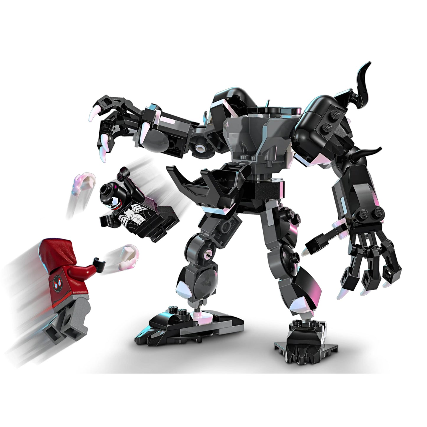 LEGO 76276 Marvel Venom Mech Armor vs. Miles Morales