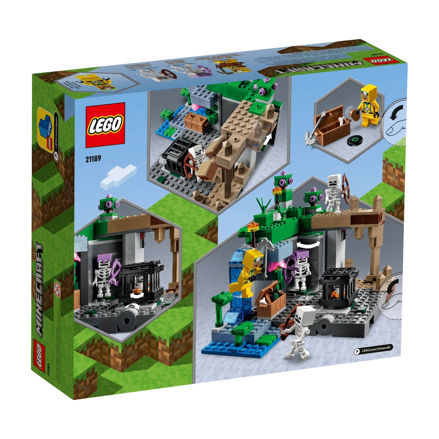 LEGO 21189 Minecraft The Skeleton Dungeon