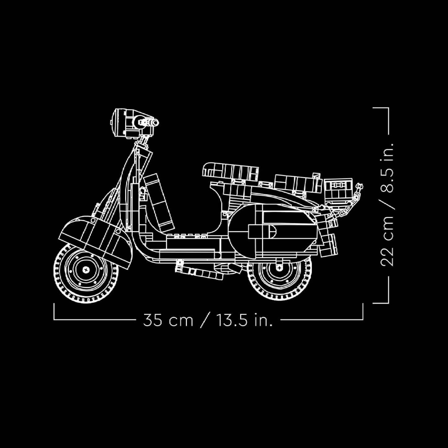 LEGO 10298 Icons Vespa 125