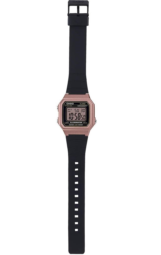 Casio Rose Gold Standard Collection Mens Digital Watch - Parallel Import