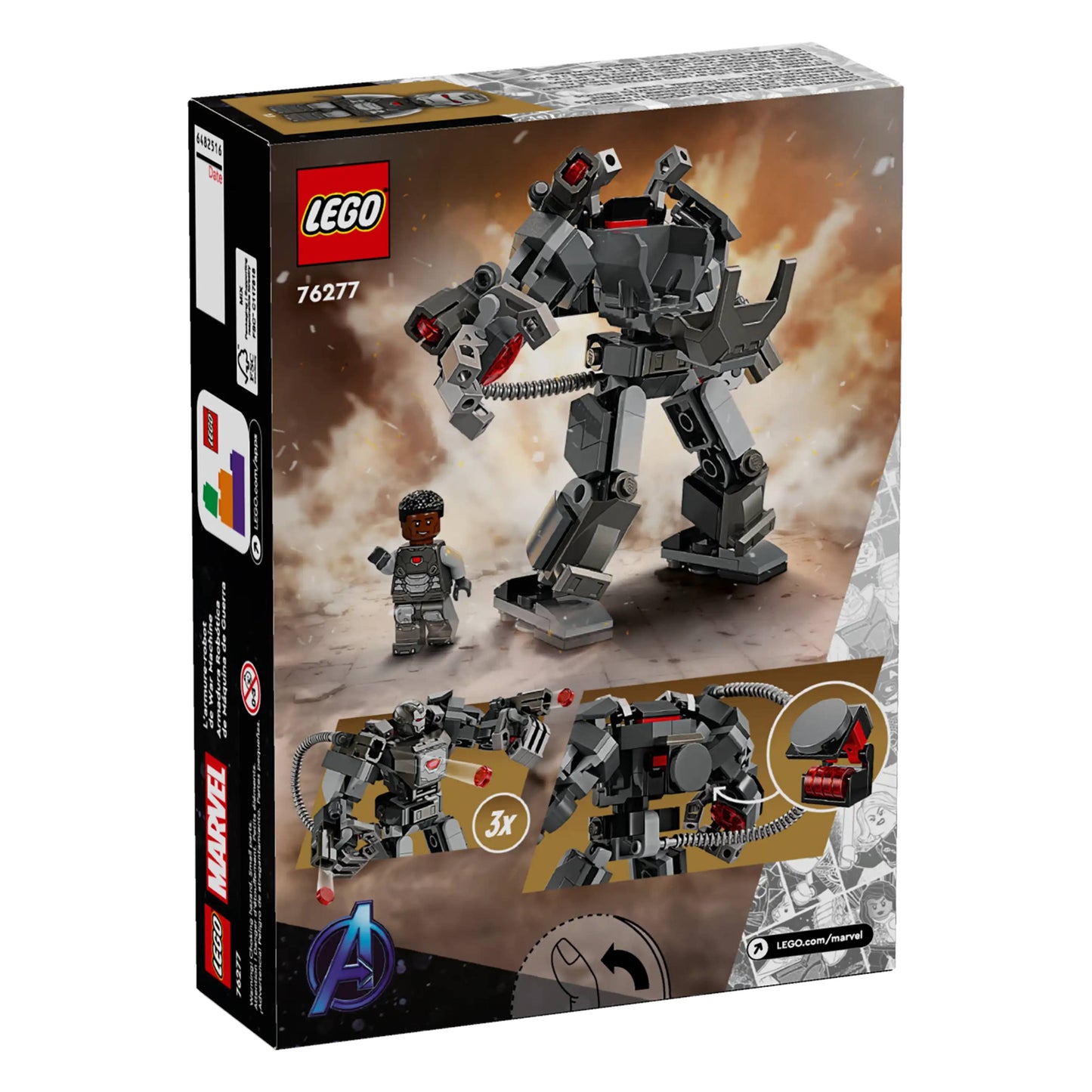 LEGO 76277 Marvel War Machine Mech Armor