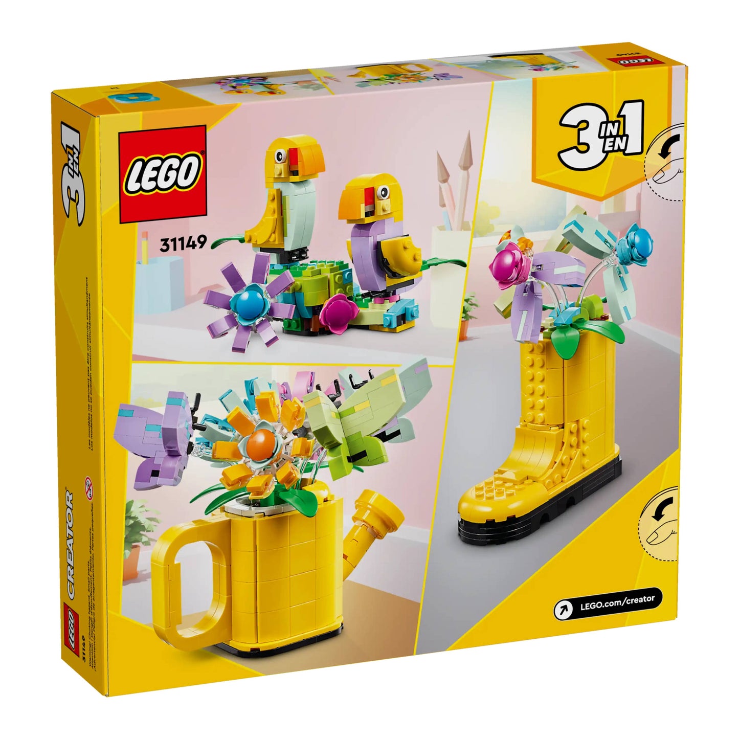 LEGO 31149 Creator 3-in-1 Flowers in Watering Can