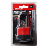 DEKTON 40mm Long Shackle Waterproof Padlock
