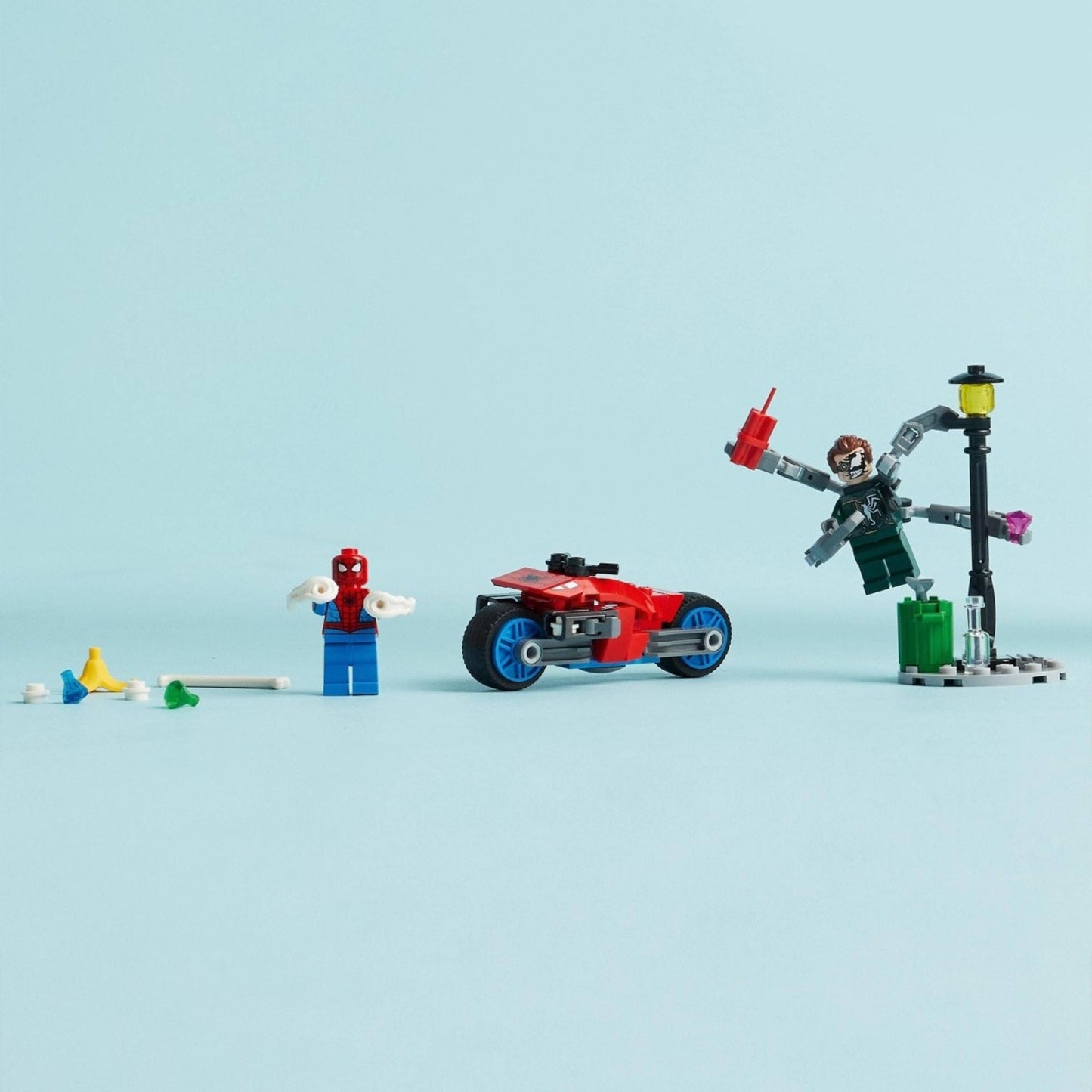 LEGO 76275 Marvel Motorcycle Chase: Spider-Man vs Doc Ock