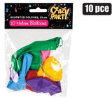 Balloons 10pcs Mix Cool Colours