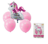 Balloon Unicorn bouquet Happy Birthday