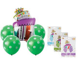 Balloon bouquet 1 foil Happy Birthday 4 Helium