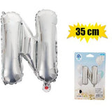 Silver Letter Helium Balloon 35cm
