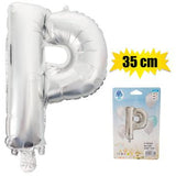 Silver Letter Helium Balloon 35cm