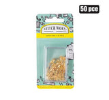 Haberdashery safety pins 50pc small